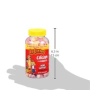 L'il Critters Calcium Gummy Bears with Vitamin D3,  150 Count (Flavor May Vary)
