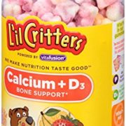 L'il Critters Calcium Gummy Bears with Vitamin D3,  150 Count (Flavor May Vary)