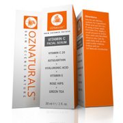 OZNaturals- Vitamin C Serum For Your Face Contains Professional Strength 20% Vitamin C + Hyaluronic Acid - Anti Wrinkle, Anti Aging Serum For A Radiant & More Youthful Glow! Allure Magazine's Best In Beauty! OZNaturals- Vitamin C Serum For Your Face Contains Professional Strength 20% Vitamin C + Hyaluronic Acid - Anti Wrinkle, Anti Aging Serum For A Radiant & More Youthful Glow! Allure Magazine's Best In Beauty!