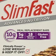 Slim Fast Advanced Nutrition Meal Replacement Bar, Chocolate Cherry Cashew, 4 Bars, 1.59 oz. each Slim Fast Advanced Nutrition Meal Replacement Bar, Chocolate Cherry Cashew, 4 Bars, 1.59 oz. each