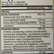 Symbiotics Candida Balance: GI Tract Detoxifier, with Colostrum plus and Probiotics, 120 Capsules, (Pack of 2) Symbiotics Candida Balance: GI Tract Detoxifier, with Colostrum plus and Probiotics, 120 Capsules, (Pack of 2)