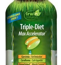 Irwin Naturals Triple Diet Max Accelerator Capsules, 72 Count