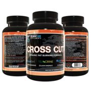 CROSS CUT - All-Natural Caffeine Free Thermogenic Fat Burner for Men and Women, Non-Habit Forming Sustained Energy with Teacrine & 7 More Clinically Fat Loss Proven Ingredients, 60 Vcaps CROSS CUT - All-Natural Caffeine Free Thermogenic Fat Burner for Men and Women, Non-Habit Forming Sustained Energy with Teacrine & 7 More Clinically Fat Loss Proven Ingredients, 60 Vcaps
