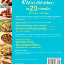 Weight Watchers In 20 Minutes (Weight Watchers Cooking)