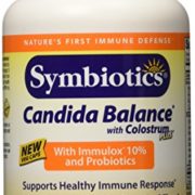Symbiotics Candida Balance: GI Tract Detoxifier, with Colostrum plus and Probiotics, 120 Capsules, (Pack of 2) Symbiotics Candida Balance: GI Tract Detoxifier, with Colostrum plus and Probiotics, 120 Capsules, (Pack of 2)