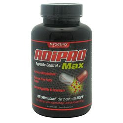Myogenix Adipro Max Appetite Suppressant Capsules, 60 Count Myogenix Adipro Max Appetite Suppressant Capsules, 60 Count