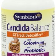 Symbiotics Candida Balance: GI Tract Detoxifier, with Colostrum plus and Probiotics, 120 Capsules, (Pack of 2) Symbiotics Candida Balance: GI Tract Detoxifier, with Colostrum plus and Probiotics, 120 Capsules, (Pack of 2)
