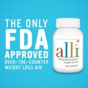 alli® Weight Loss Aid, Orlistat 60mg Capsules,120ct Refill Pack