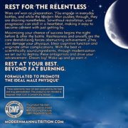 Modern Man PM, Premium Night Time Fat Burner & Sleep/Relaxation Formula, Stress Relief (Clear Mind) & Stimulant Free Fat Loss for Enhanced Sleep Quality, Better Physique and Recovery, 60 Capsules Modern Man PM, Premium Night Time Fat Burner & Sleep/Relaxation Formula, Stress Relief (Clear Mind) & Stimulant Free Fat Loss for Enhanced Sleep Quality, Better Physique and Recovery, 60 Capsules