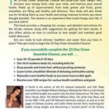 10-Day Green Smoothie Cleanse