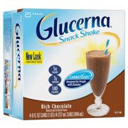 Glucerna Snack Shake, Rich Chocolate, 8 Ounce, 16 count