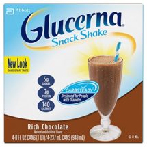 Glucerna Snack Shake, Rich Chocolate, 8 Ounce, 16 count