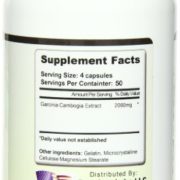Eden Pond Garcinia Cambogia Capsules 50% HCA 2000mg, 200 Count Eden Pond Garcinia Cambogia Capsules 50% HCA 2000mg, 200 Count