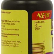 Nature Made Adult Chewable D3 1,000 I.U. Tablets, Grape, 120 Count