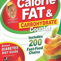 The CalorieKing Calorie, Fat & Carbohydrate Counter 2017
