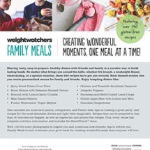 Weight Watchers Family Meals: 250 Recipes for Bringing Family, Friends, and Food Together (Weight Watchers Lifestyle)