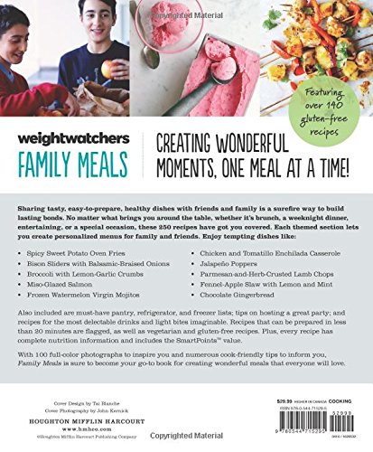 Weight Watchers Family Meals: 250 Recipes for Bringing Family, Friends, and Food Together (Weight Watchers Lifestyle) Weight Watchers Family Meals: 250 Recipes for Bringing Family, Friends, and Food Together (Weight Watchers Lifestyle)