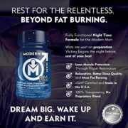 Modern Man PM, Premium Night Time Fat Burner & Sleep/Relaxation Formula, Stress Relief (Clear Mind) & Stimulant Free Fat Loss for Enhanced Sleep Quality, Better Physique and Recovery, 60 Capsules Modern Man PM, Premium Night Time Fat Burner & Sleep/Relaxation Formula, Stress Relief (Clear Mind) & Stimulant Free Fat Loss for Enhanced Sleep Quality, Better Physique and Recovery, 60 Capsules