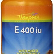 Thompson E with Mixed Tocopherols 400 IU Softgels, 60 Count Thompson E with Mixed Tocopherols 400 IU Softgels, 60 Count
