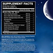 Modern Man PM, Premium Night Time Fat Burner & Sleep/Relaxation Formula, Stress Relief (Clear Mind) & Stimulant Free Fat Loss for Enhanced Sleep Quality, Better Physique and Recovery, 60 Capsules Modern Man PM, Premium Night Time Fat Burner & Sleep/Relaxation Formula, Stress Relief (Clear Mind) & Stimulant Free Fat Loss for Enhanced Sleep Quality, Better Physique and Recovery, 60 Capsules