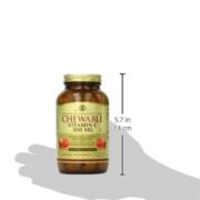 Solgar Vitamin C Chewable Tablets, 500 Mg, Cran Raspberry, 90 Count Solgar Vitamin C Chewable Tablets, 500 Mg, Cran Raspberry, 90 Count